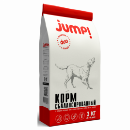 Корм для собак Jump Duo 3 кг, шт
