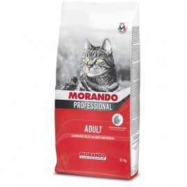 Morando / Морандо Professional Gatto сухой корм для взрослых кошек с говядиной и курицей 15 кг 
