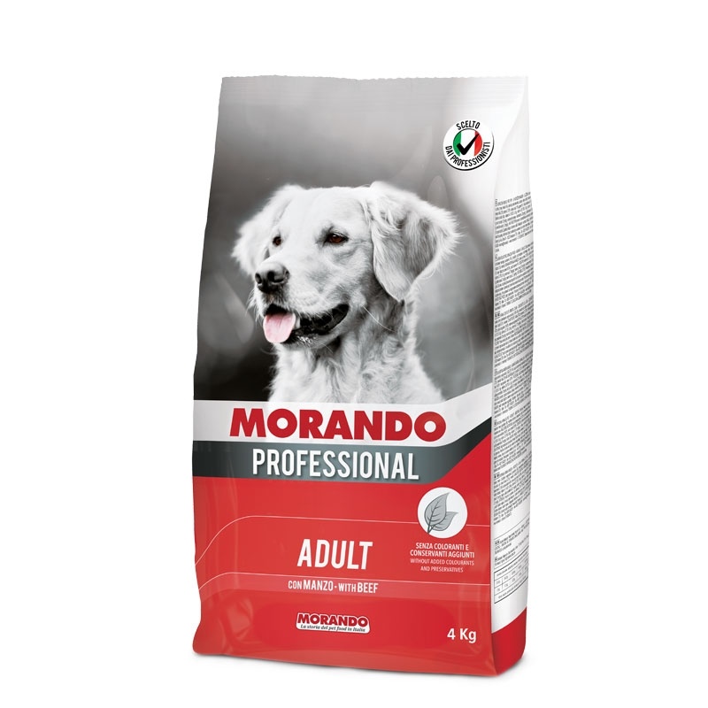 Морандо Professional 4кг Adult корм для собак, Говядина фото 1