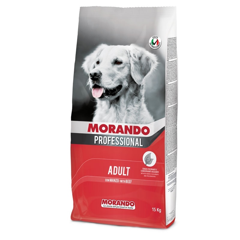 Морандо Professional 15кг Adult корм для собак, Говядина фото 1