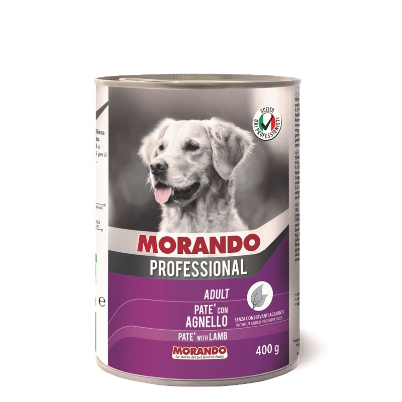 Morando Professional Консервированный корм для собак паштет с бараниной фото 1